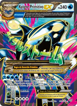Kyogre PrimitivoEX 149 Conflito Primitivo