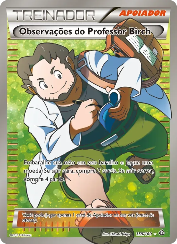 Observações do Professor Birch 159/160 Conflito Primitivo