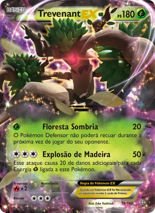 Trevenant EX 19/160 Conflito Primitivo