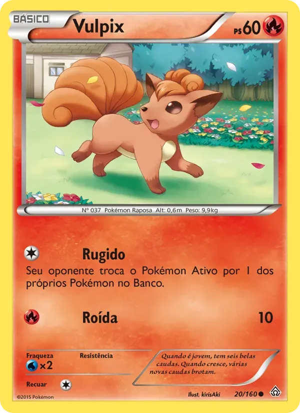 Vulpix 20/160 Conflito Primitivo