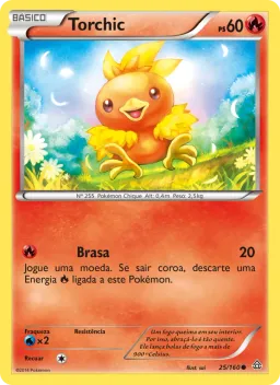 Torchic 25 Conflito Primitivo