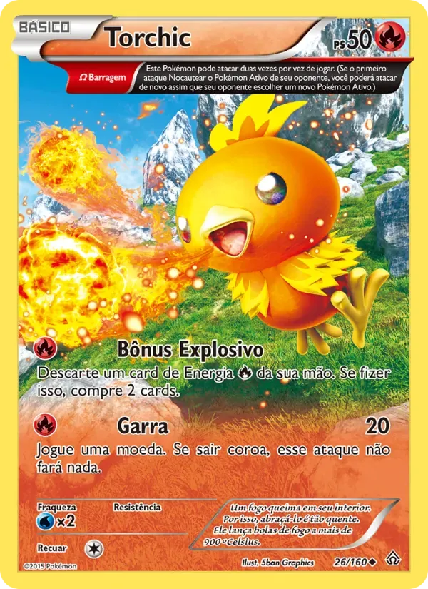 Torchic 26/160 Conflito Primitivo