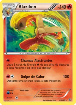 Blaziken 28 Conflito Primitivo