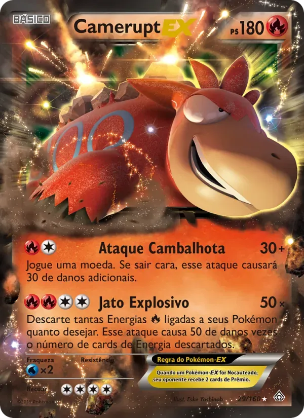 Camerupt EX 29/160 Conflito Primitivo