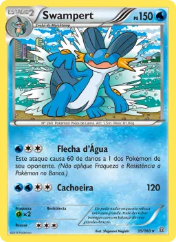 Swampert 35 Conflito Primitivo
