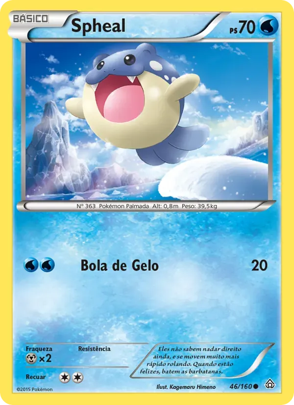 Spheal 46/160 Conflito Primitivo