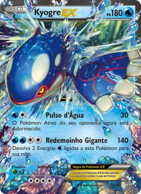 Kyogre EX 54/160