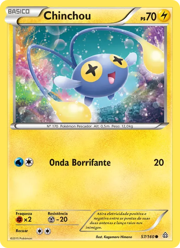 Chinchou 57/160 Conflito Primitivo