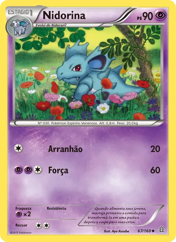 Nidorina 67/160 Conflito Primitivo