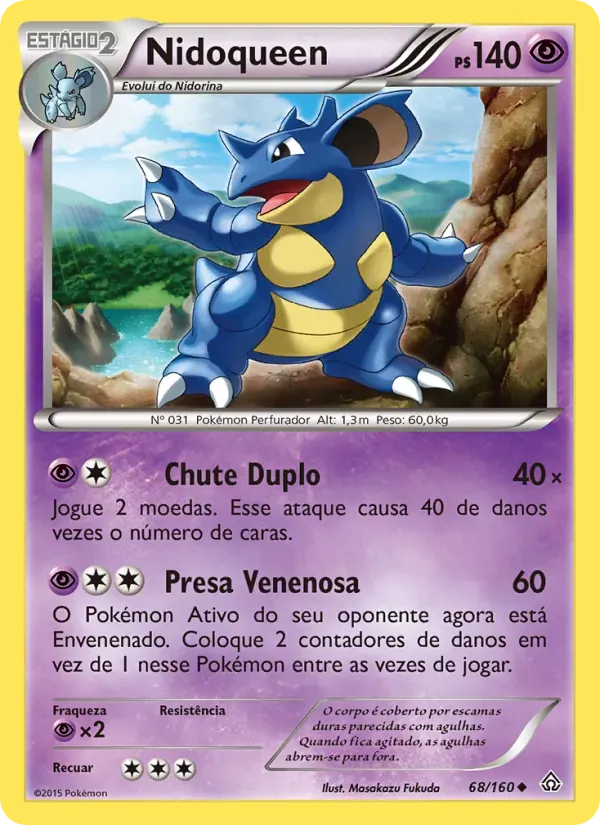 Nidoqueen 68/160 Conflito Primitivo