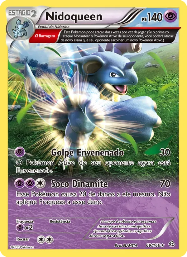 Nidoqueen 69/160 Conflito Primitivo