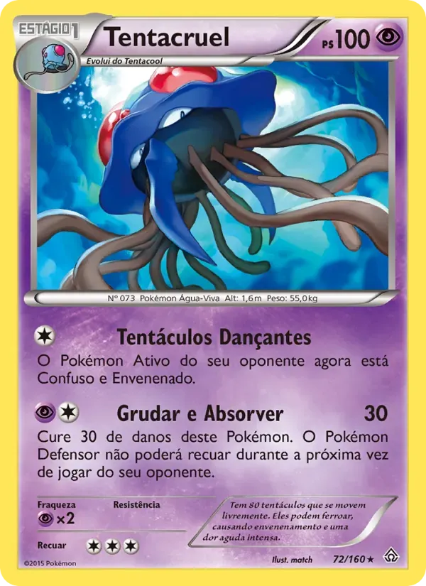 Tentacruel 72/160 Conflito Primitivo