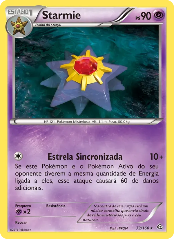 Starmie 73/160 Conflito Primitivo