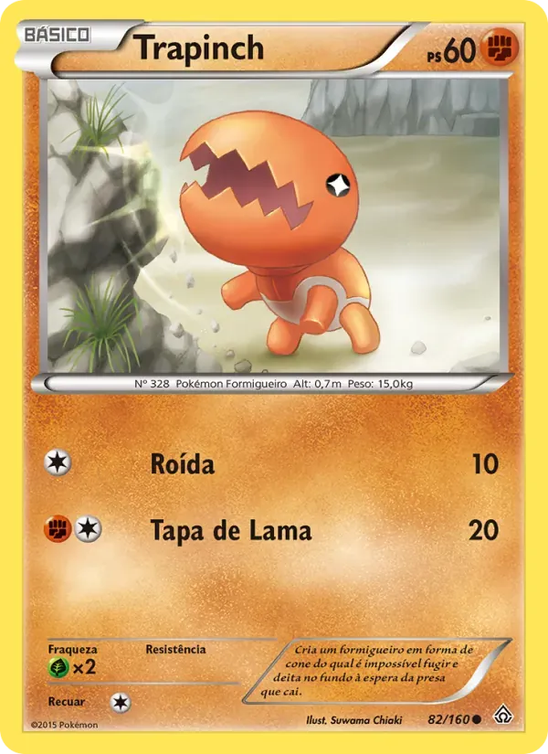 Trapinch 82/160 Conflito Primitivo