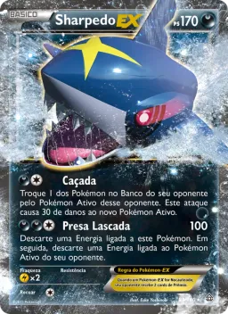 Sharpedo EX 91 Conflito Primitivo