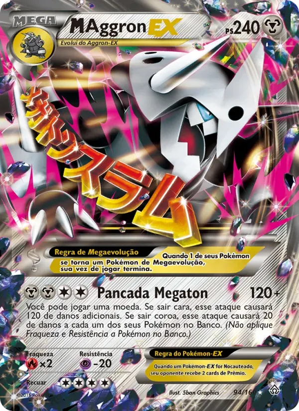 M-Aggron EX 94/160 Conflito Primitivo