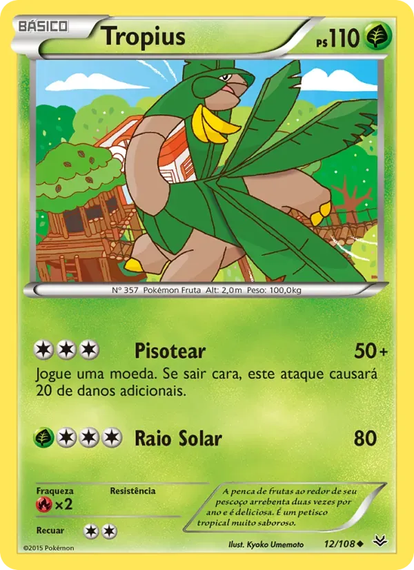 Tropius 12/108 Céus Estrondosos