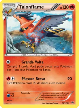 Talonflame 15 Céus Estrondosos