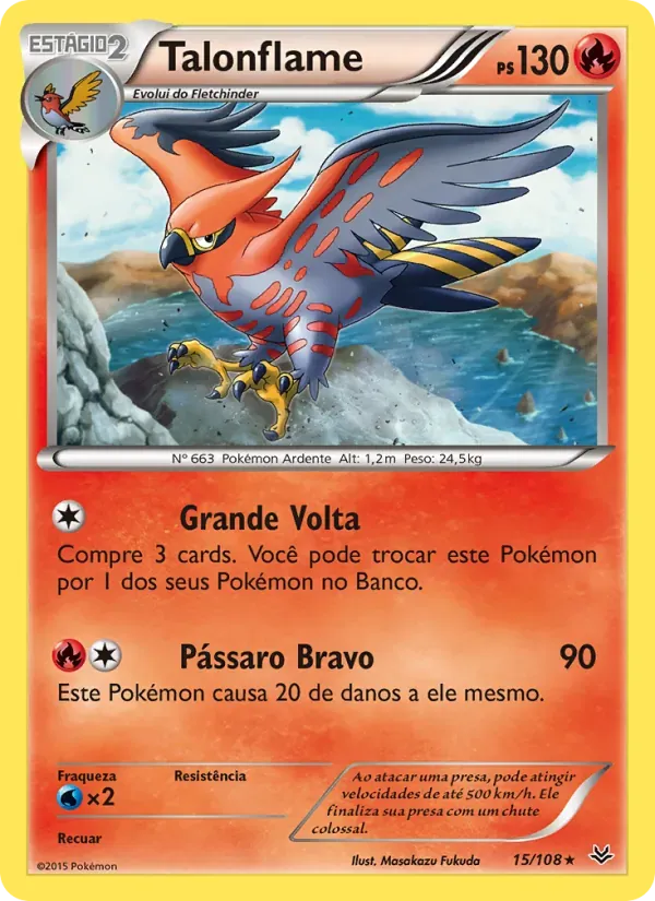 Talonflame 15/108 Céus Estrondosos
