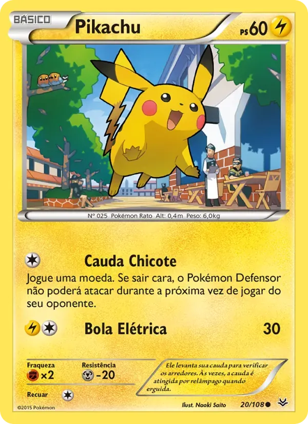 Pikachu 20/108 Céus Estrondosos
