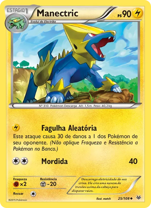 Manectric 25/108 Céus Estrondosos