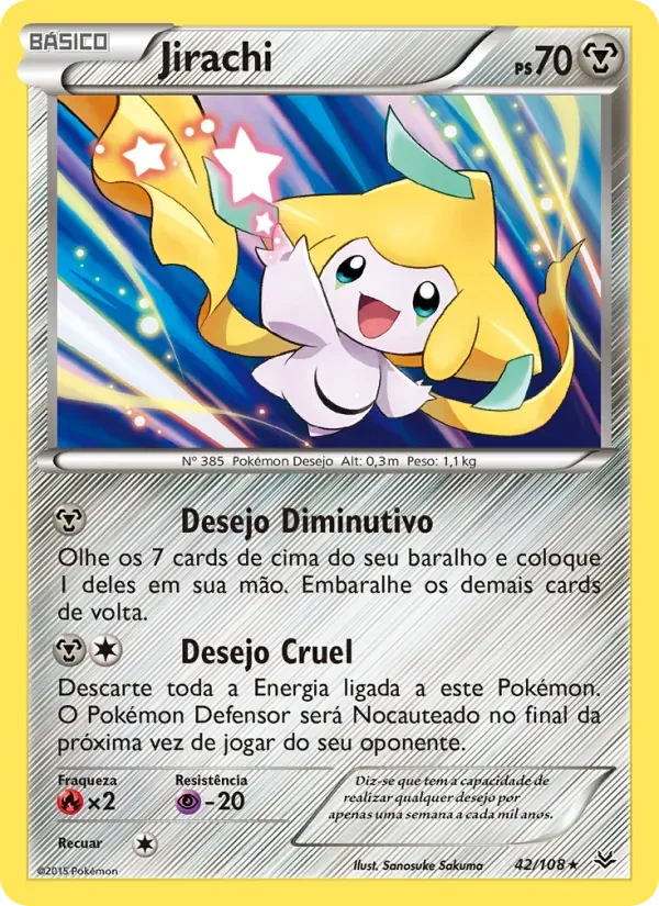 Jirachi 42/108 Céus Estrondosos