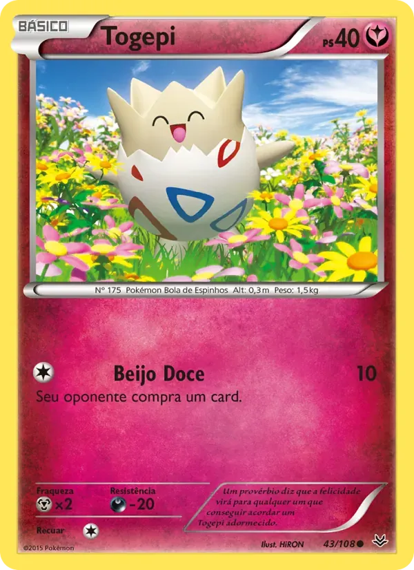 Togepi 43/108 Céus Estrondosos