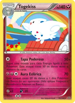 Togekiss 45 Céus Estrondosos