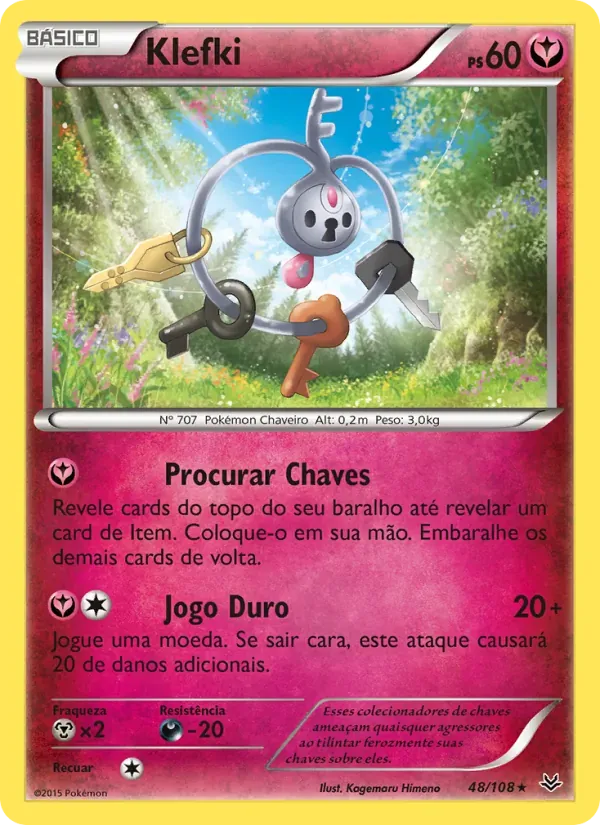 Klefki 48/108 Céus Estrondosos