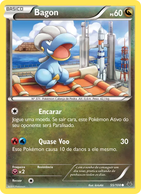 Bagon 55/108 Céus Estrondosos