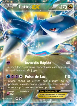 Latios EX 58 Céus Estrondosos
