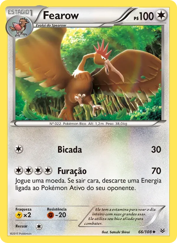 Fearow 66/108 Céus Estrondosos