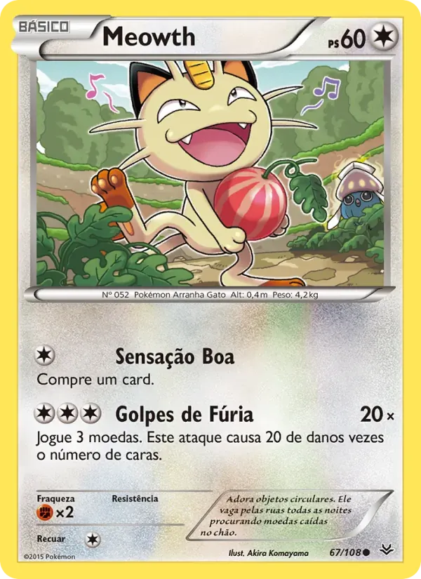 Meowth 67/108 Céus Estrondosos