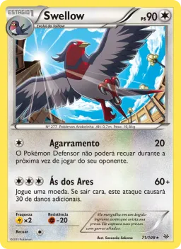 Swellow 71 Céus Estrondosos