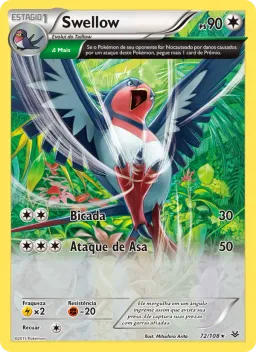 Swellow 72 Céus Estrondosos