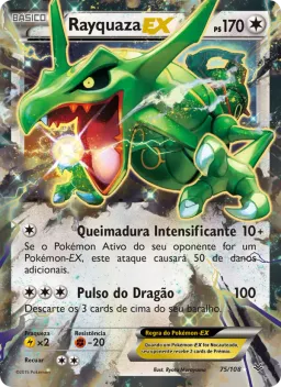 Rayquaza EX 75 Céus Estrondosos