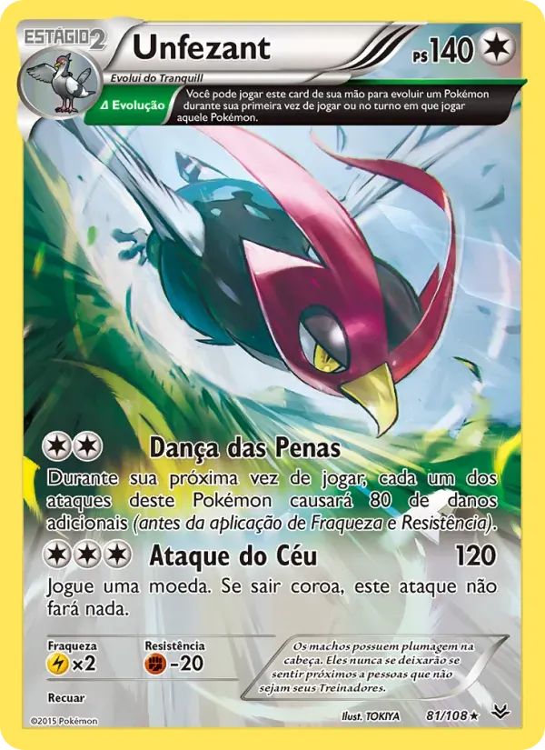 Unfezant 81/108 Céus Estrondosos
