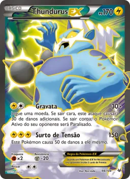 Thundurus EX 98 Céus Estrondosos