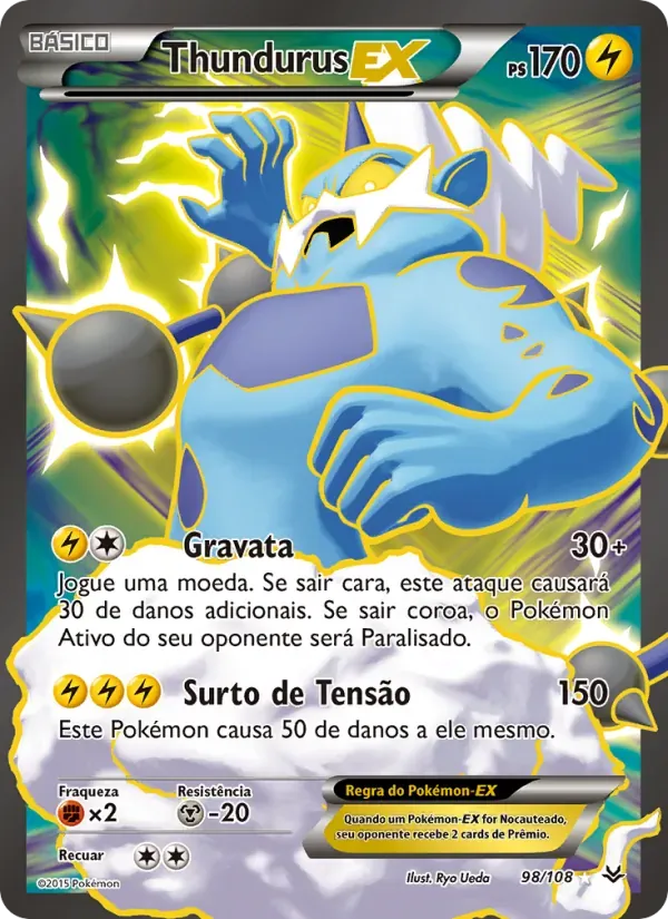 Thundurus EX 98/108 Céus Estrondosos