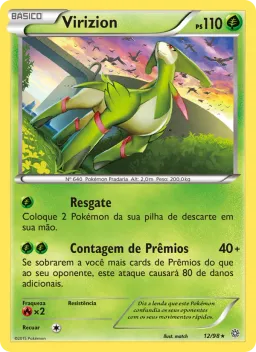 Virizion 12 Origens Ancestrais