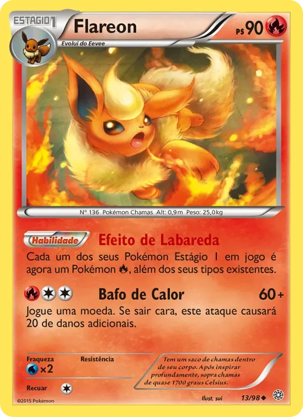 Flareon 13/98 Origens Ancestrais