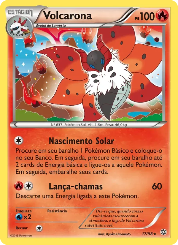 Volcarona 17/98 Origens Ancestrais