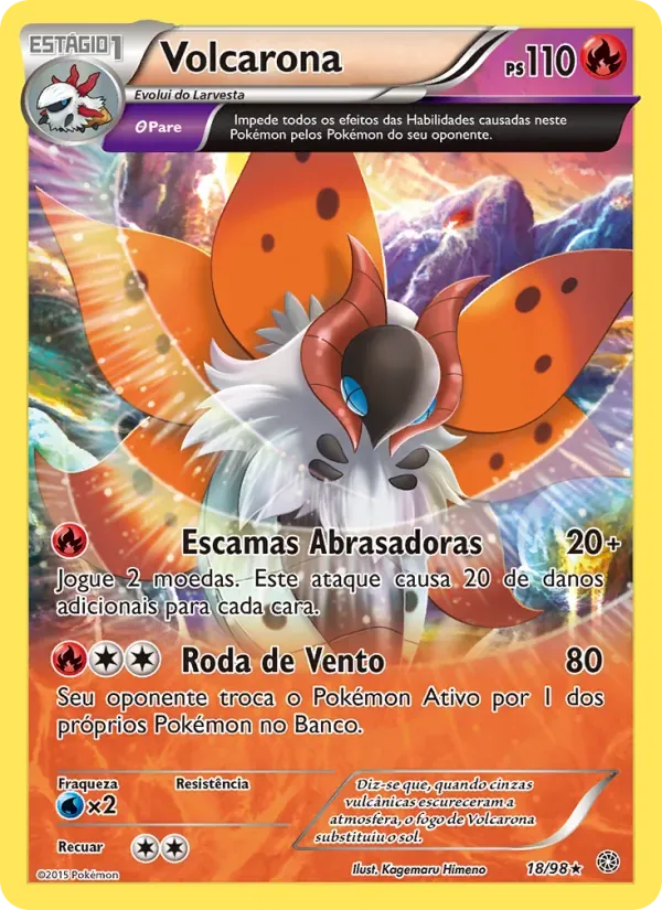 Volcarona 18/98 Origens Ancestrais