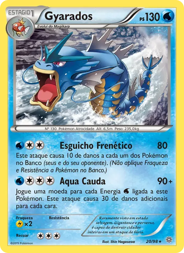 Gyarados 20/98 Origens Ancestrais