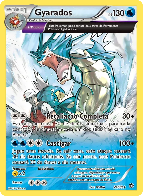 Gyarados 21/98 Origens Ancestrais