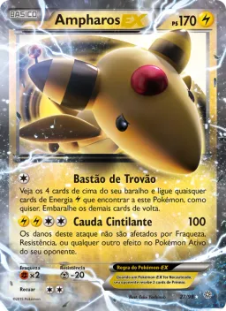 Ampharos EX 27 Origens Ancestrais