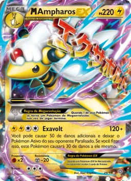 M-Ampharos EX 28 Origens Ancestrais