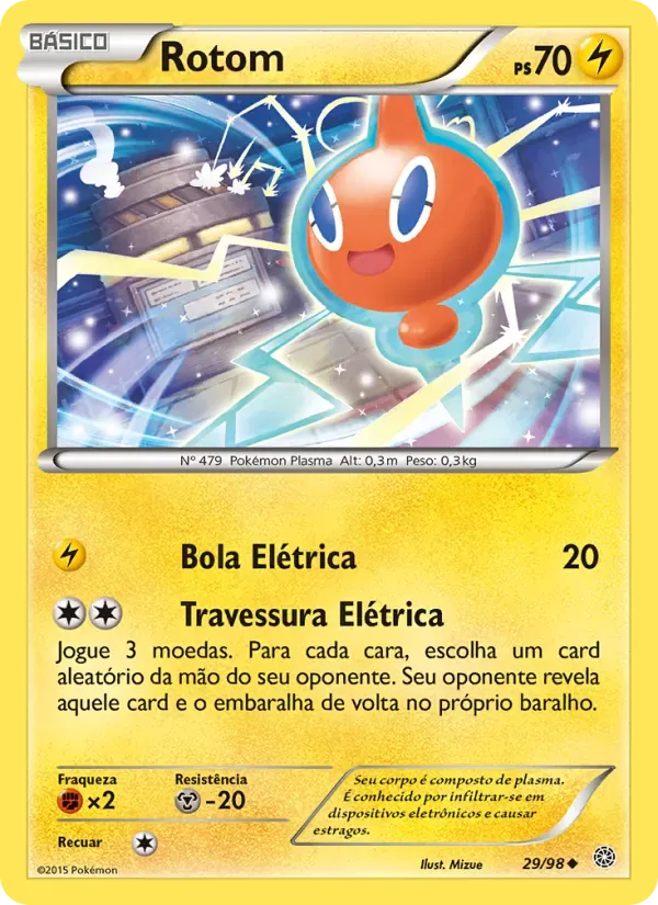 Rotom 29/98 Origens Ancestrais