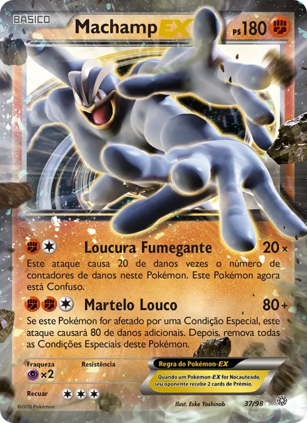 Machamp EX 37/98 Origens Ancestrais