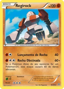 Regirock 40 Origens Ancestrais